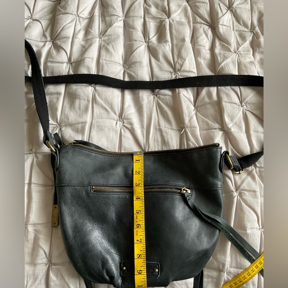 Lucky Brand saddle leather crossbody bag - Picture 10 of 12